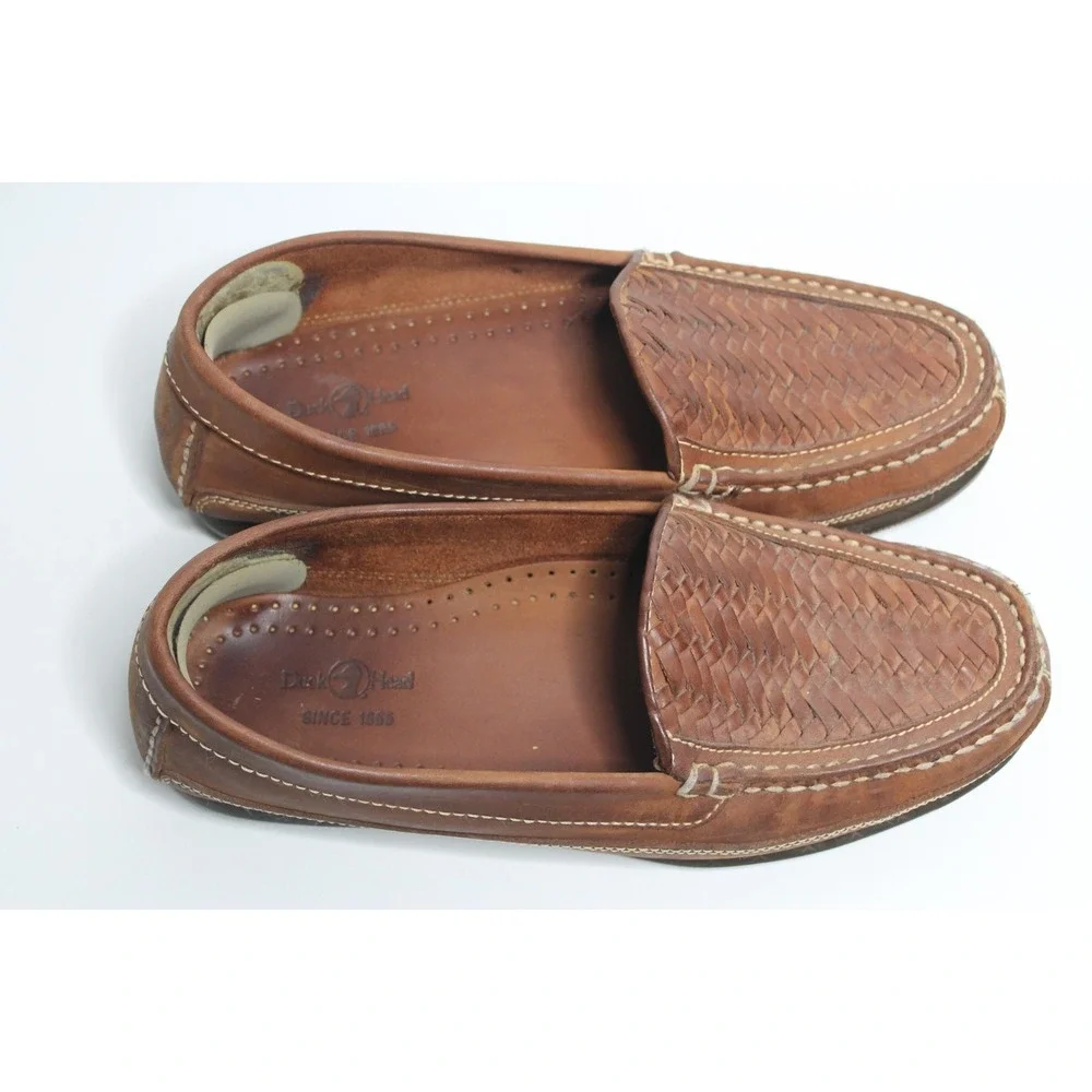 Duck Head men's size 8 1/2 brown loafers shoes